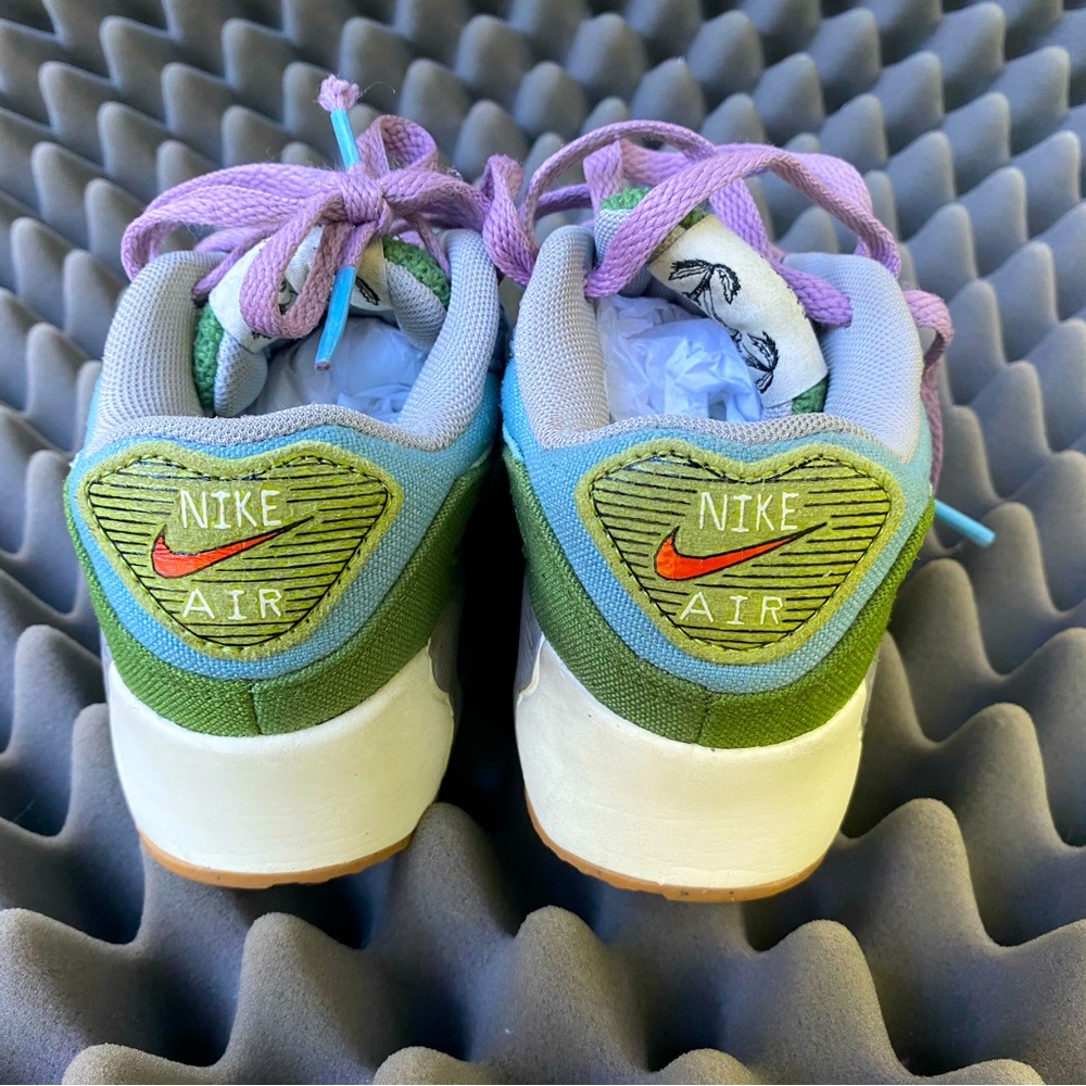Nike Kids Sneakers - Blue, Green, Purple - Picture 2 of 4
